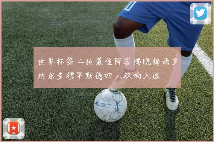 世界杯第二轮最佳阵容揭晓梅西罗纳尔多穆罕默德四人双响入选